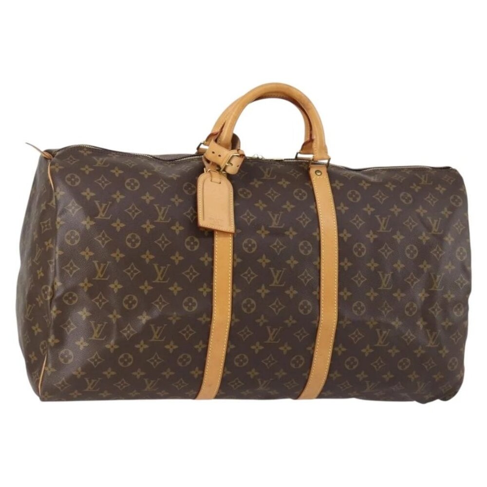 LOUIS VUITTON Monogram Keepall 60 Boston Bag